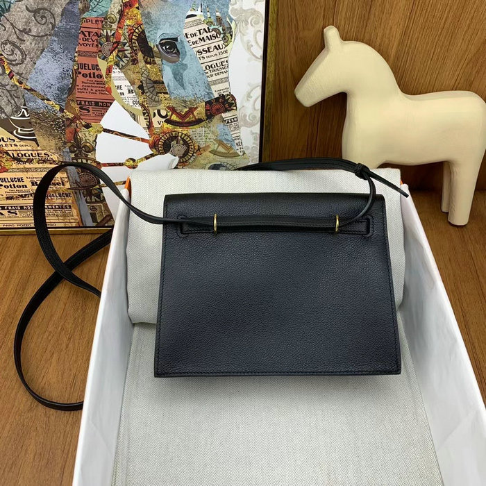 Hermes Kelly Danse 22 Bag Black HKD0805