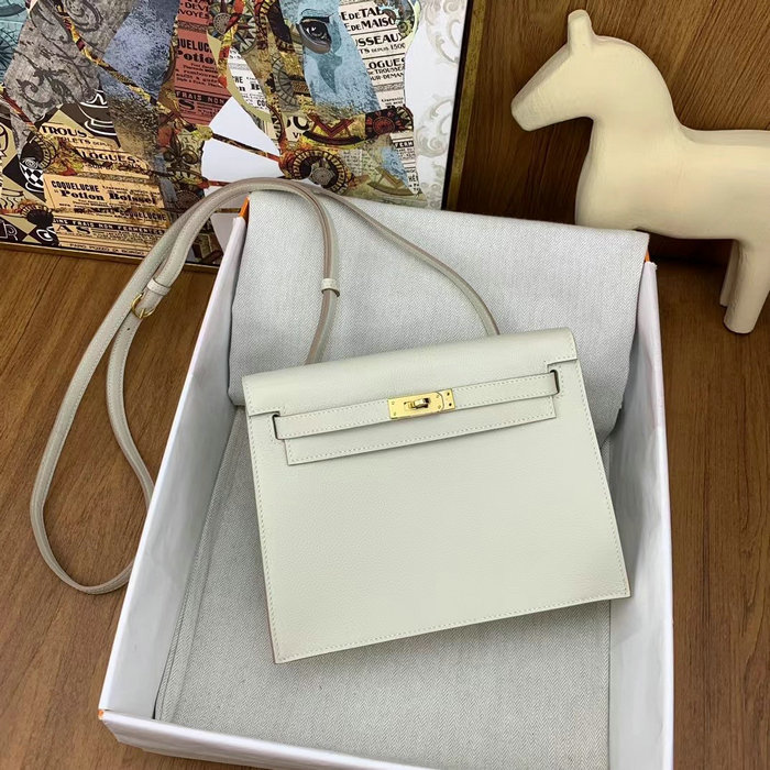 Hermes Kelly Danse 22 Bag Craie HKD0805