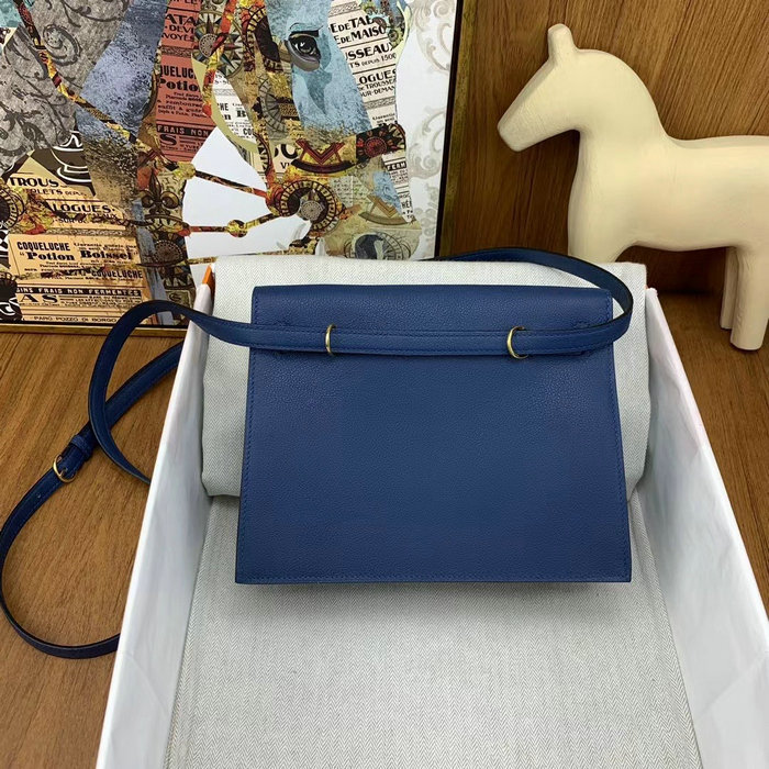 Hermes Kelly Danse 22 Bag Deep Bleu HKD0805