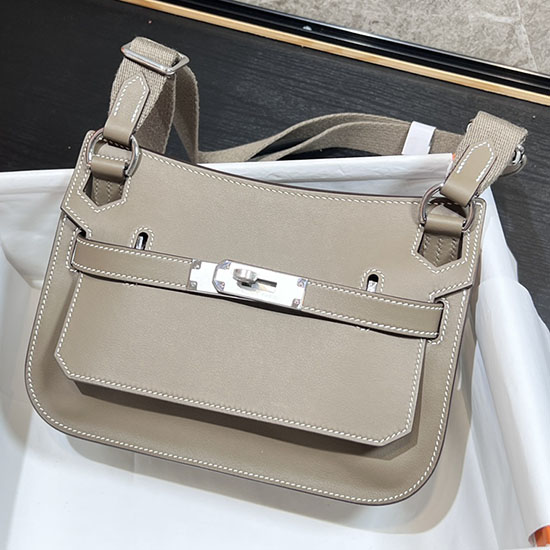 Hermes Swift Leather Mini Jypsiere Bag Trench HJ0730