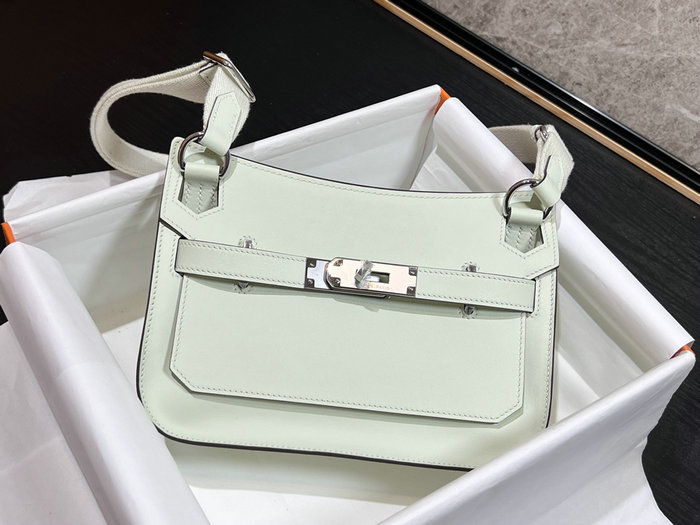 Hermes Swift Leather Mini Jypsiere Bag Vert Fizz HJ0730