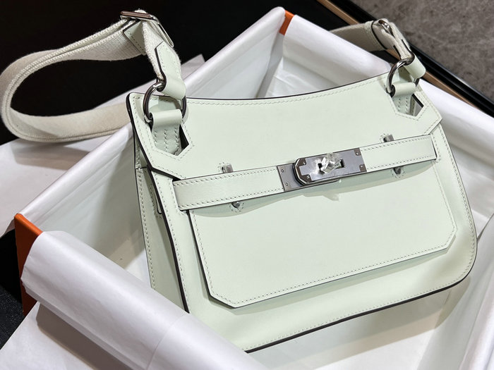 Hermes Swift Leather Mini Jypsiere Bag Vert Fizz HJ0730