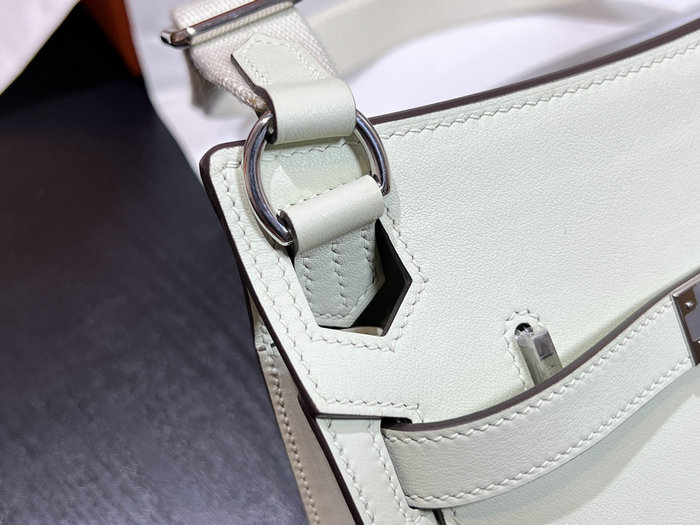 Hermes Swift Leather Mini Jypsiere Bag Vert Fizz HJ0730