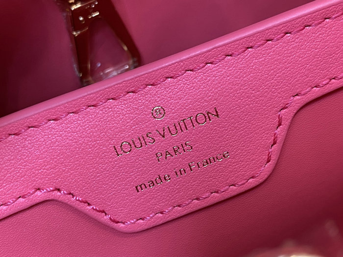 Louis Vuitton Capucines BB Pink M22922