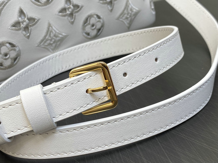 Louis Vuitton Capucines BB White M20742