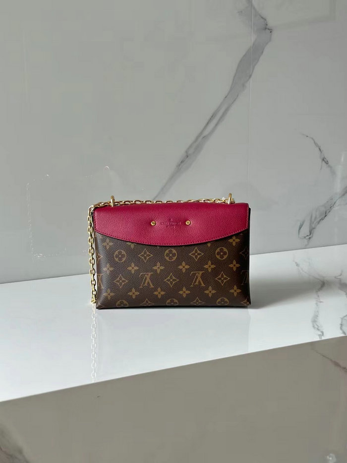 Louis Vuitton Monogram Canvas Saint Placide Burgundy M43584