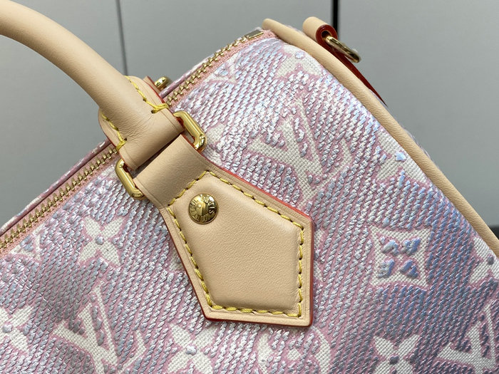 Louis Vuitton Speedy Bandouliere 20 Pink M22849