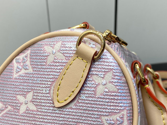 Louis Vuitton Speedy Bandouliere 20 Pink M22849