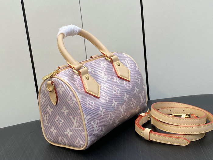 Louis Vuitton Speedy Bandouliere 20 Pink M22849