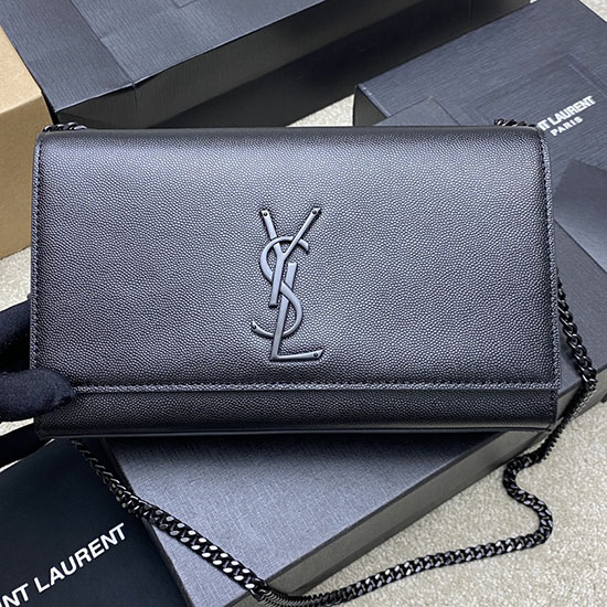 Saint Laurent Kate 24 Chain Bag Black 354021