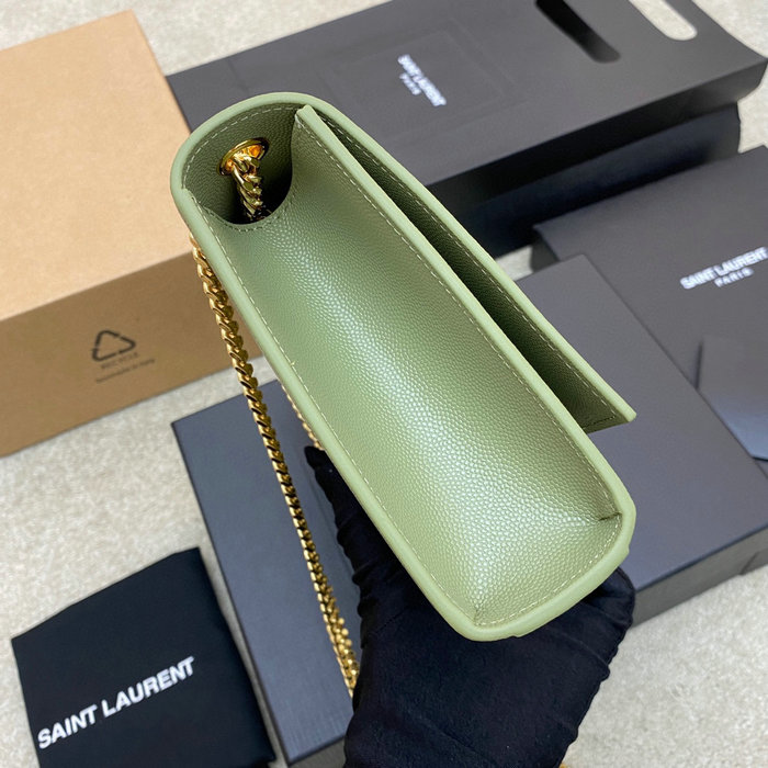 Saint Laurent Kate 24 Chain Bag Green 354021