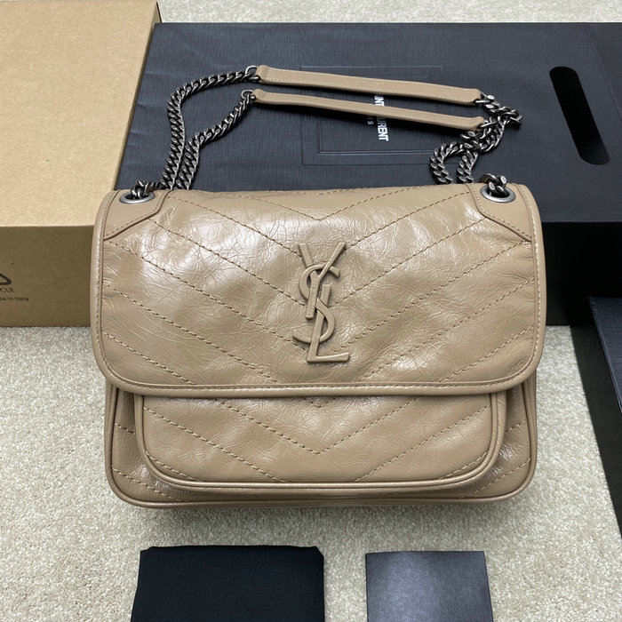 Saint Laurent Medium Niki Bag Beige 633158