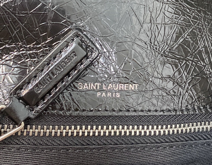 Saint Laurent Medium Niki Bag Black with Silver 633158