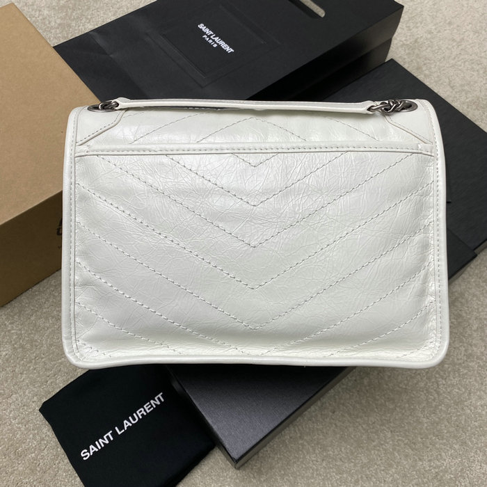 Saint Laurent Medium Niki Bag White 633158