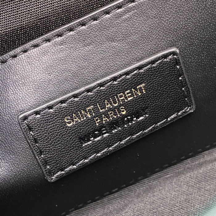 Saint Laurent Small Envelope Shoulder Bag Turquoise 526286