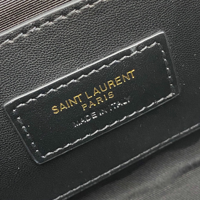Saint Laurent Small Envelope Shoulder Bag White 526286