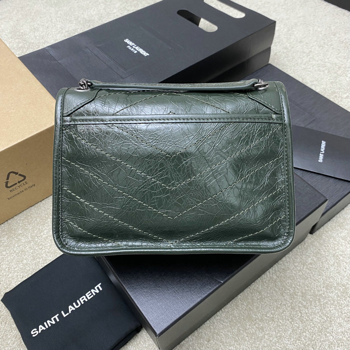 Saint Laurent Small Niki Bag Green 498892