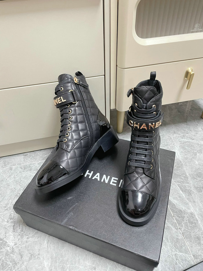 Chanel Leather Boots SDC080914