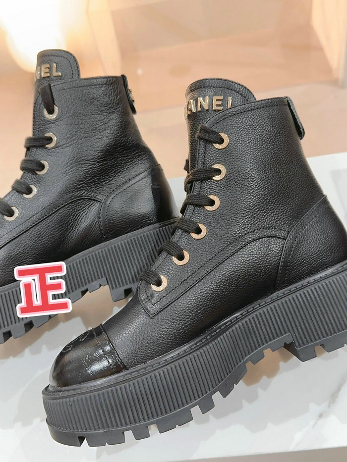 Chanel Leather Boots SDC080915