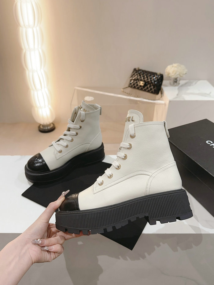 Chanel Leather Boots SDC080916