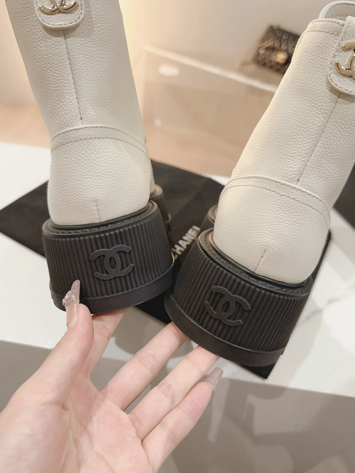 Chanel Leather Boots SDC080916