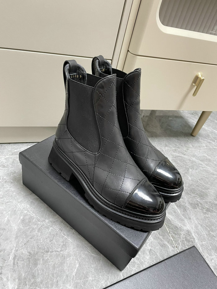 Chanel Leather Boots SDC080917