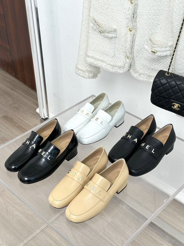 Chanel Leather Loafers SDC080908