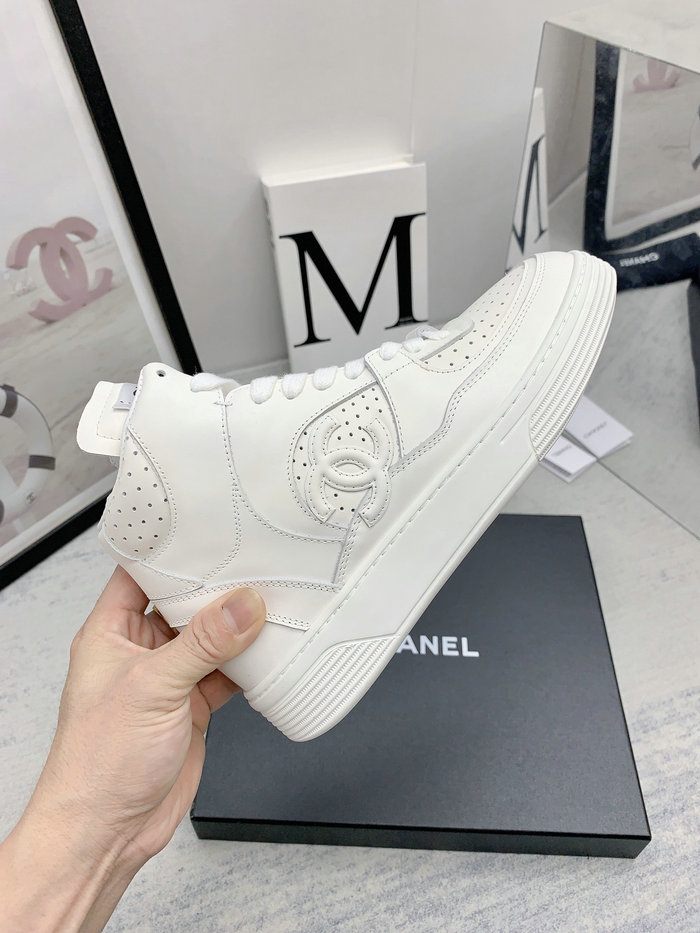 Chanel Leather Sneakers SDC080906