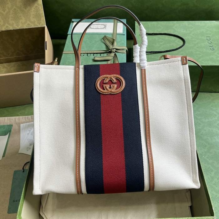 Gucci Interlocking G Tote Bag 727721