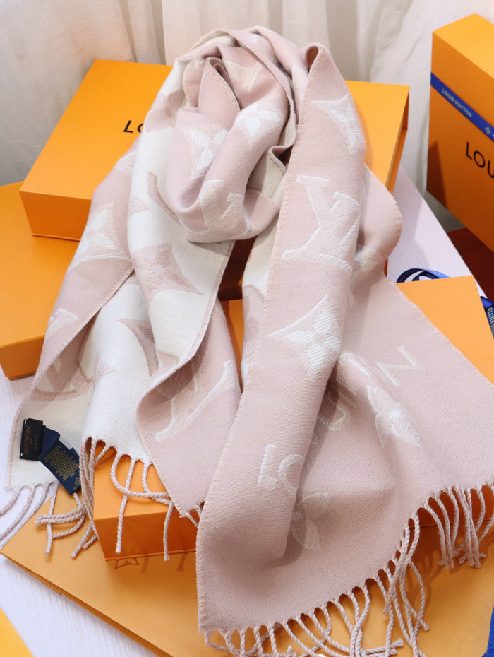 LV Essential Shine Scarf Pink M78159