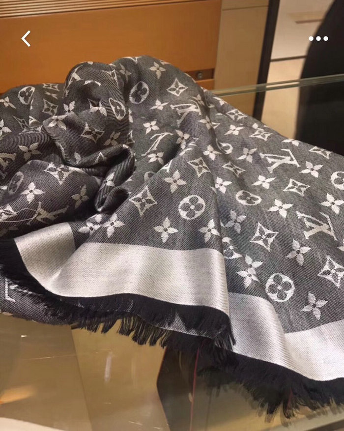 Louis Vuitton Monogram Denim Shawl LS0808011