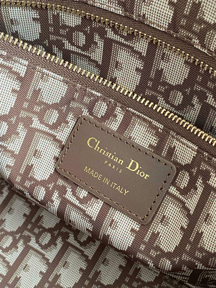 The Dior Book Tote In Raffia DM1276