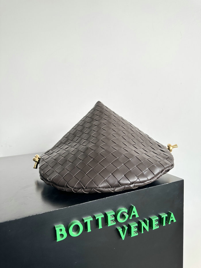 Bottega Veneta Medium Solstice Shoulder Bag Burgundy B740990