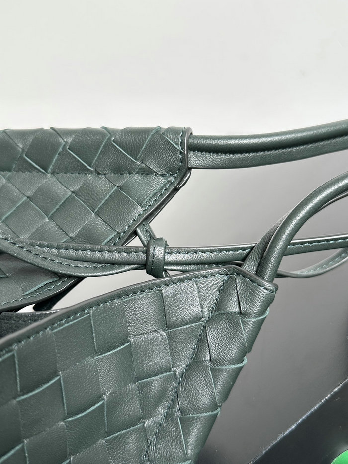 Bottega Veneta Medium Solstice Shoulder Bag Green B740990