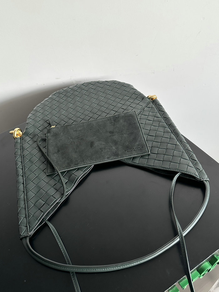 Bottega Veneta Medium Solstice Shoulder Bag Green B740990