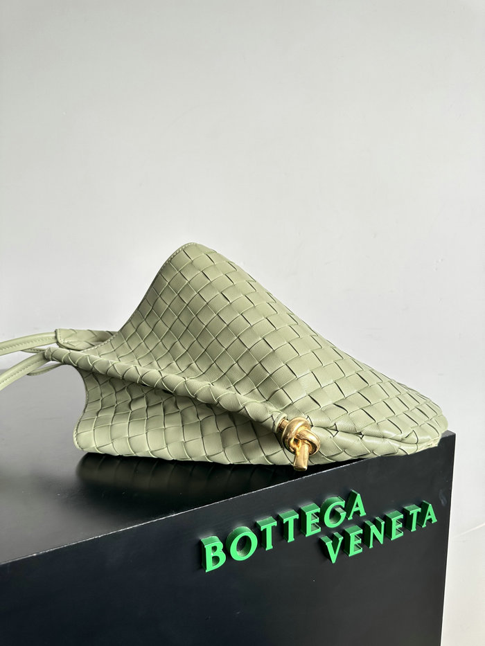 Bottega Veneta Medium Solstice Shoulder Bag Travertine B740990