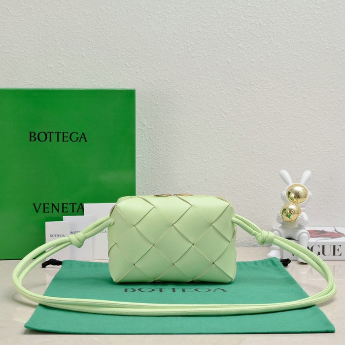 Bottega Veneta Small Cassette Camera Bag Fennel 6600