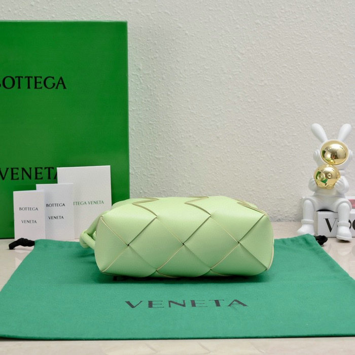 Bottega Veneta Small Cassette Camera Bag Fennel 6600