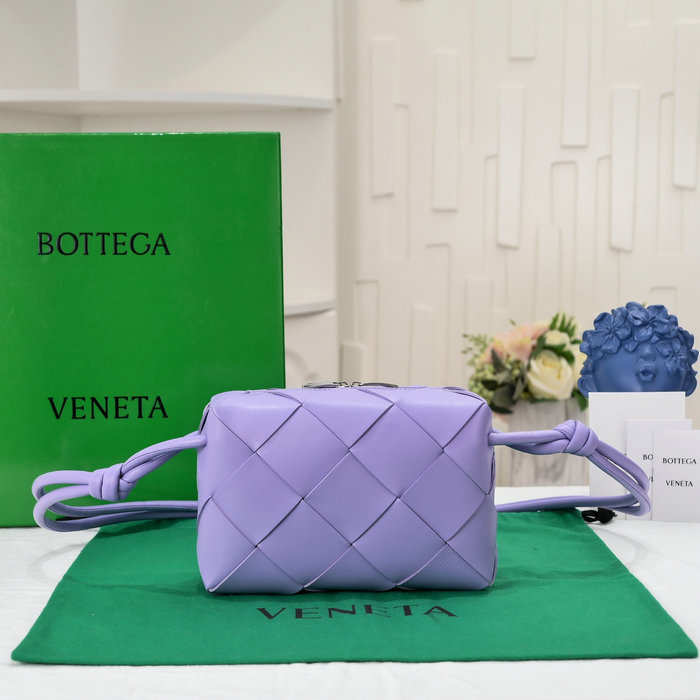 Bottega Veneta Small Cassette Camera Bag Purple 6600