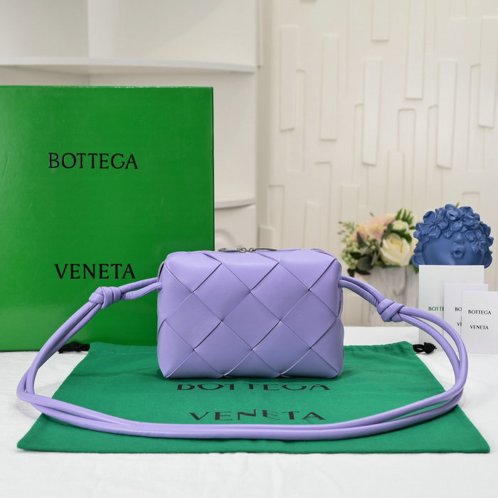 Bottega Veneta Small Cassette Camera Bag Purple 6600