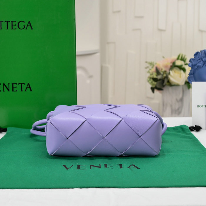 Bottega Veneta Small Cassette Camera Bag Purple 6600