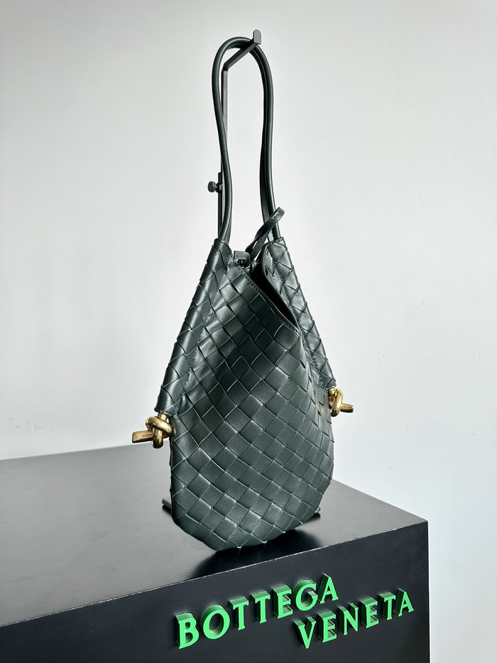 Bottega Veneta Small Solstice Shoulder Bag Green B740898