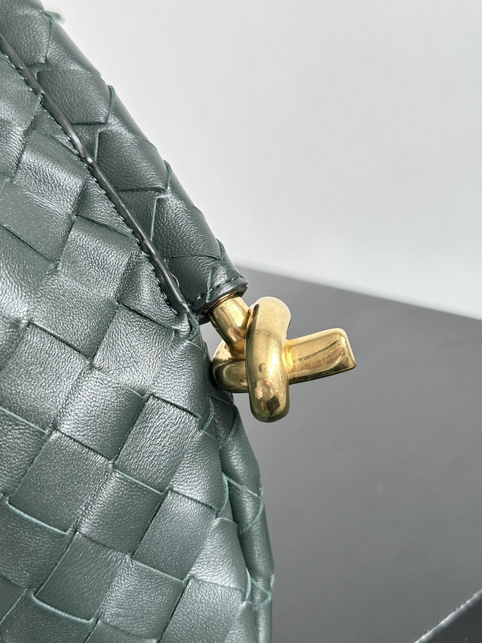 Bottega Veneta Small Solstice Shoulder Bag Green B740898