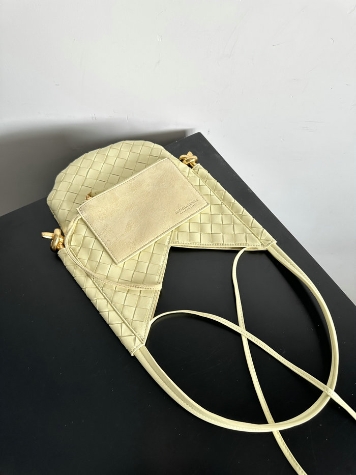 Bottega Veneta Small Solstice Shoulder Bag Yellow B740898