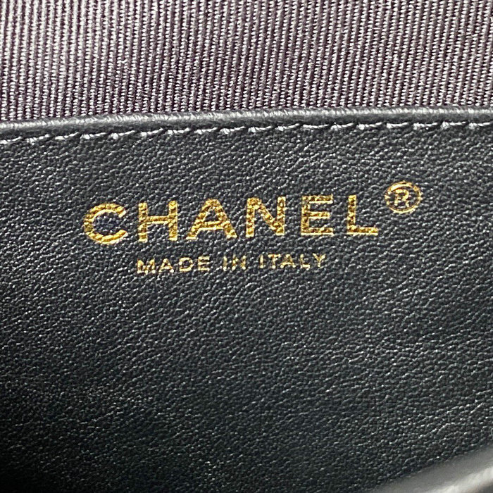 Chanel Calfskin Small Backpack Black AS4275