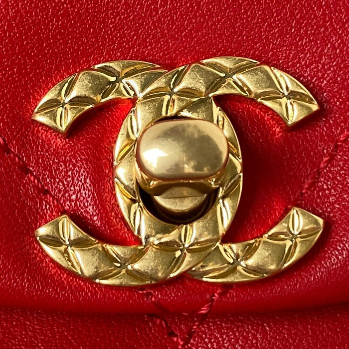 Chanel Calfskin Small Backpack Red AS4275