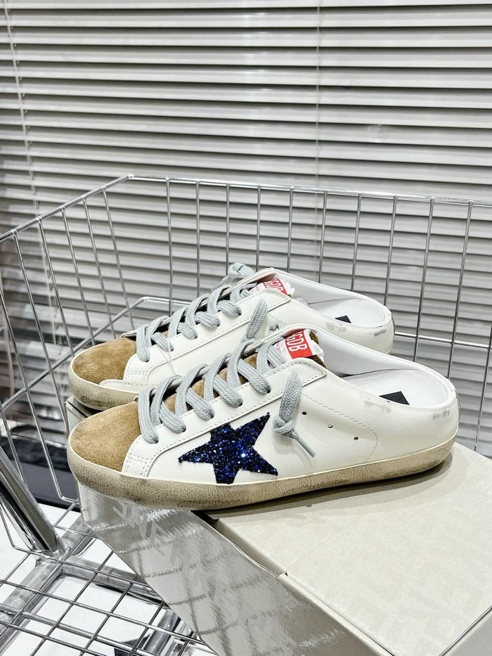 Golden Goose Calfskin Slippers SNG082623