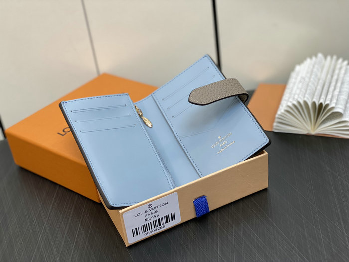 LV Vertical Compact Wallet Grey M81561