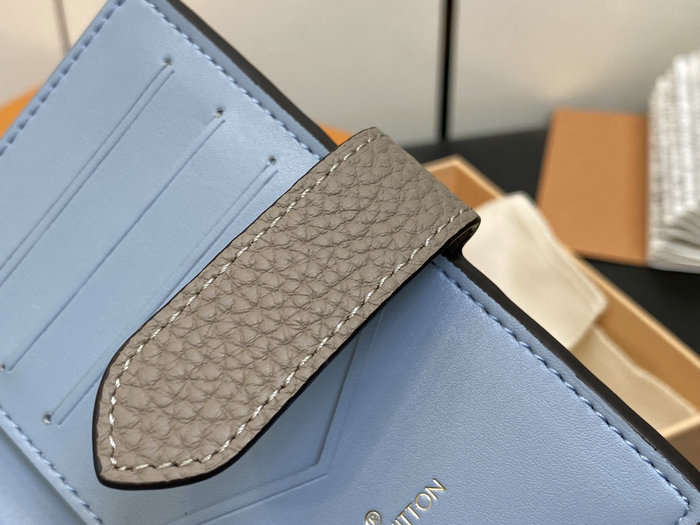 LV Vertical Compact Wallet Grey M81561