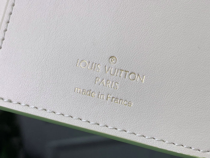 LV Vertical Wallet Green M81330